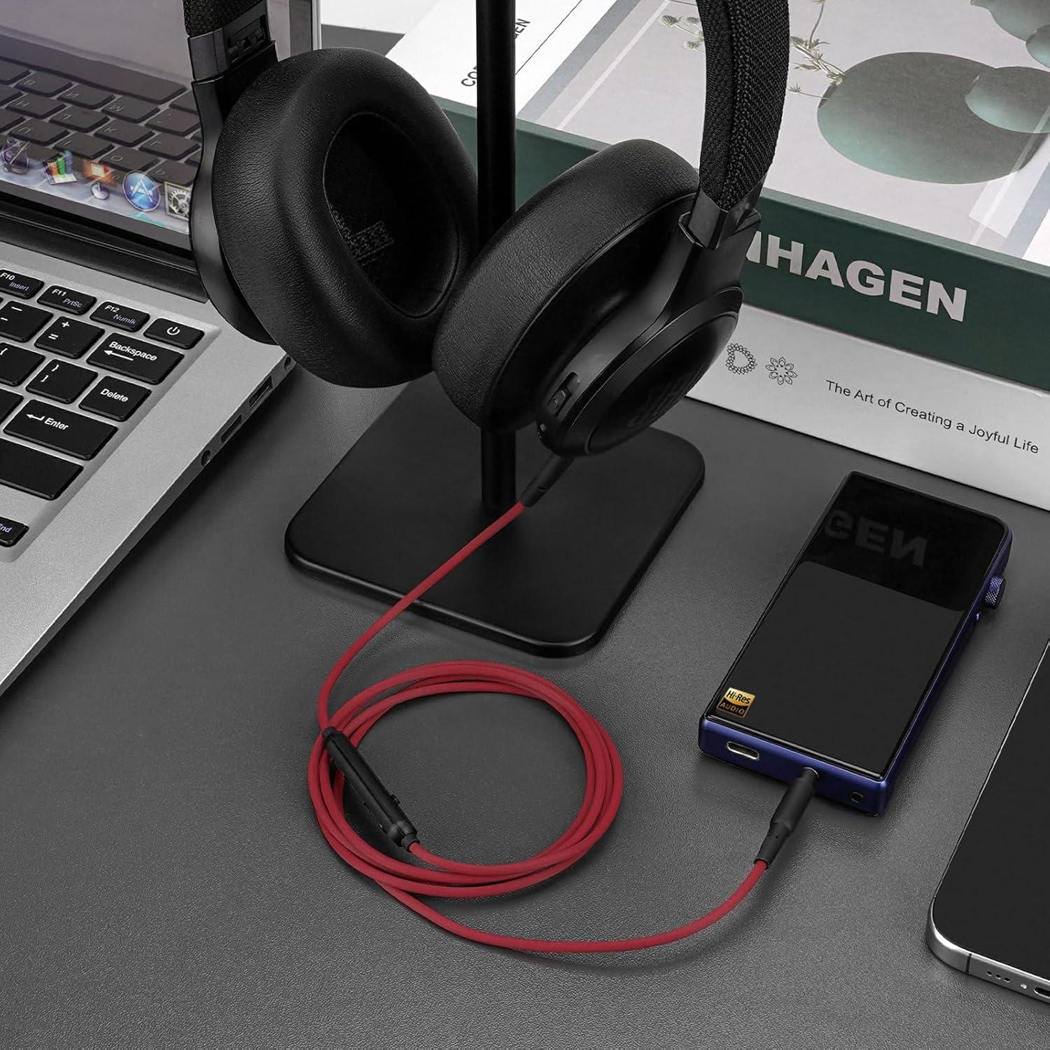 Cable de Audio GEEKRIA con Micrófono 2.5mm a 3.5mm 1.2m