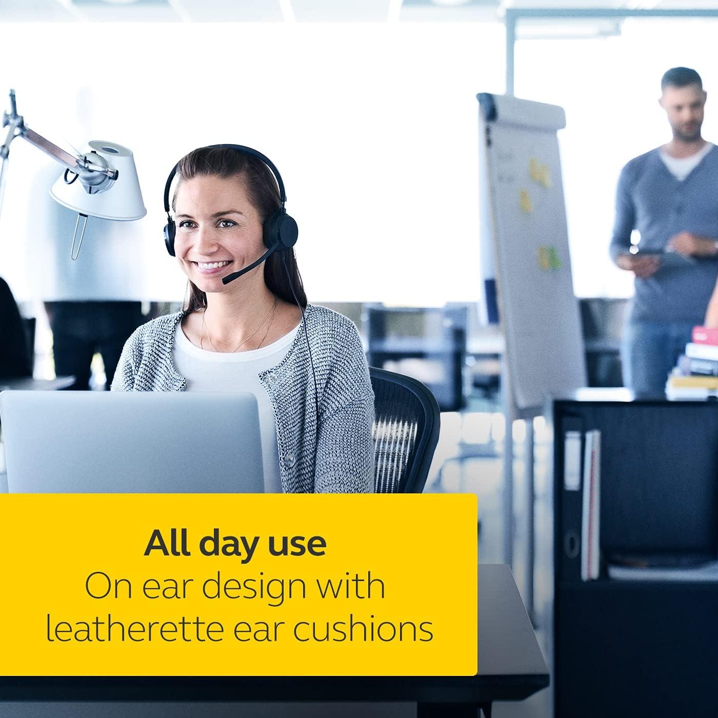 Auricular Jabra Evolve 20SE UC Mono con Cable para PC