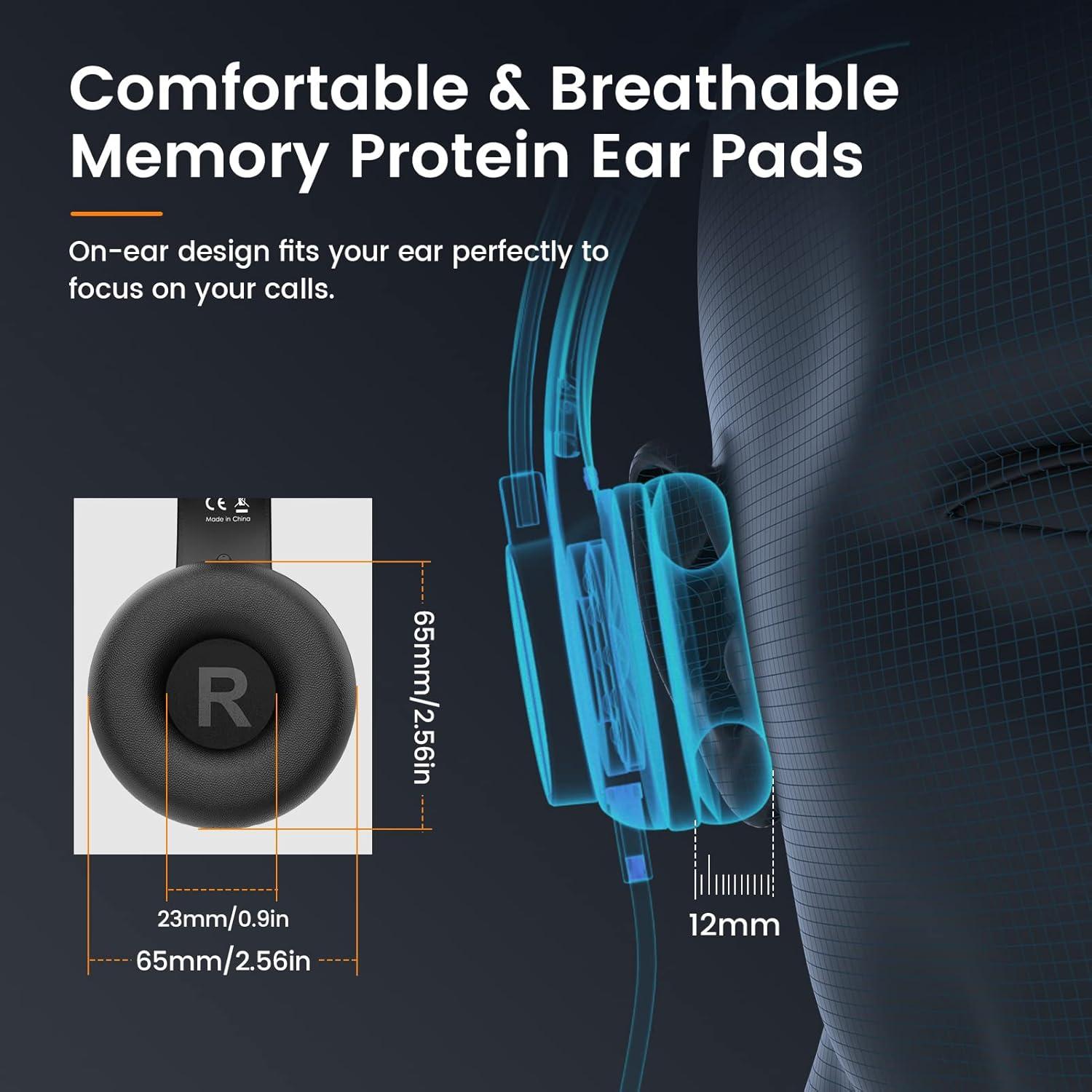 Auriculares USB EKSA H12E con micrófono y cancelación de ruido