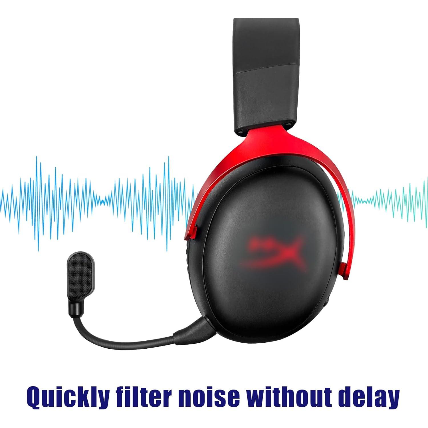 Micrófono de Reemplazo REEYEAR para Auriculares HyperX Cloud III