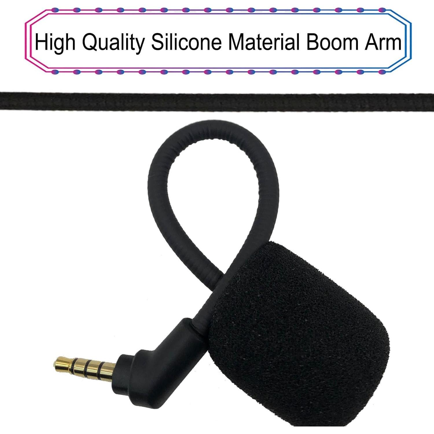 Micrófono de Reemplazo SPTSSWET para Kingston HyperX Cloud Flight