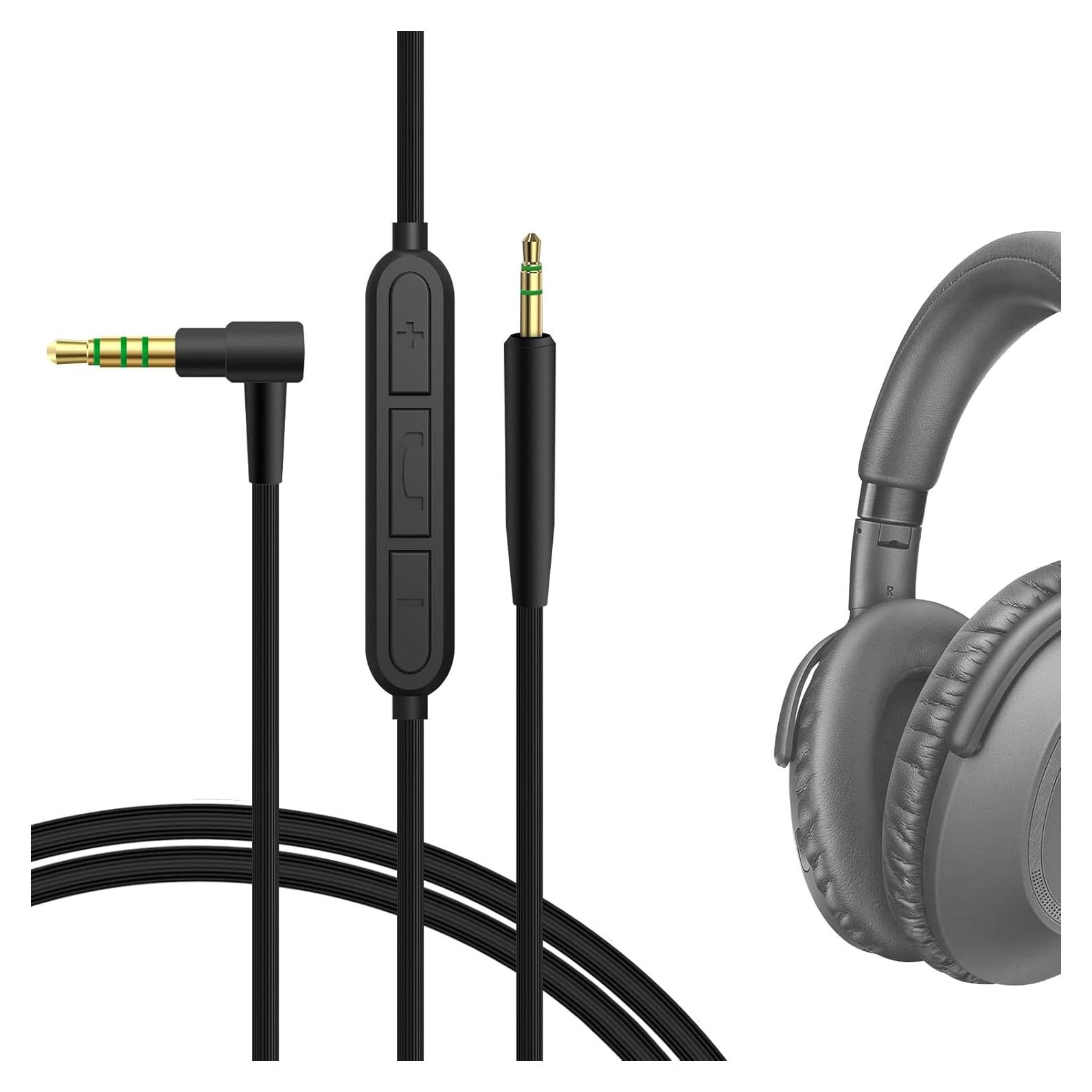 Cable de Audio GEEKRIA 2.5mm a 3.5mm con Micrófono 1.2m