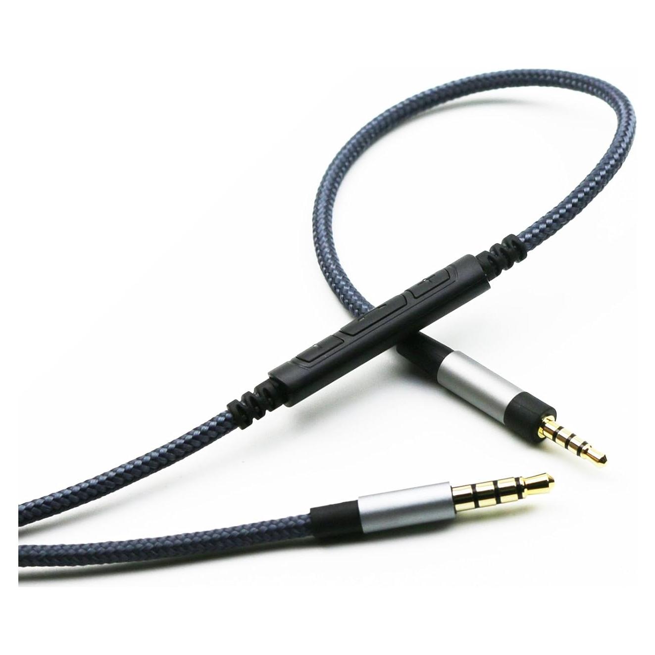 Cable de audio 3.5mm a 2.5mm ABLET 1.3m para Sennheiser
