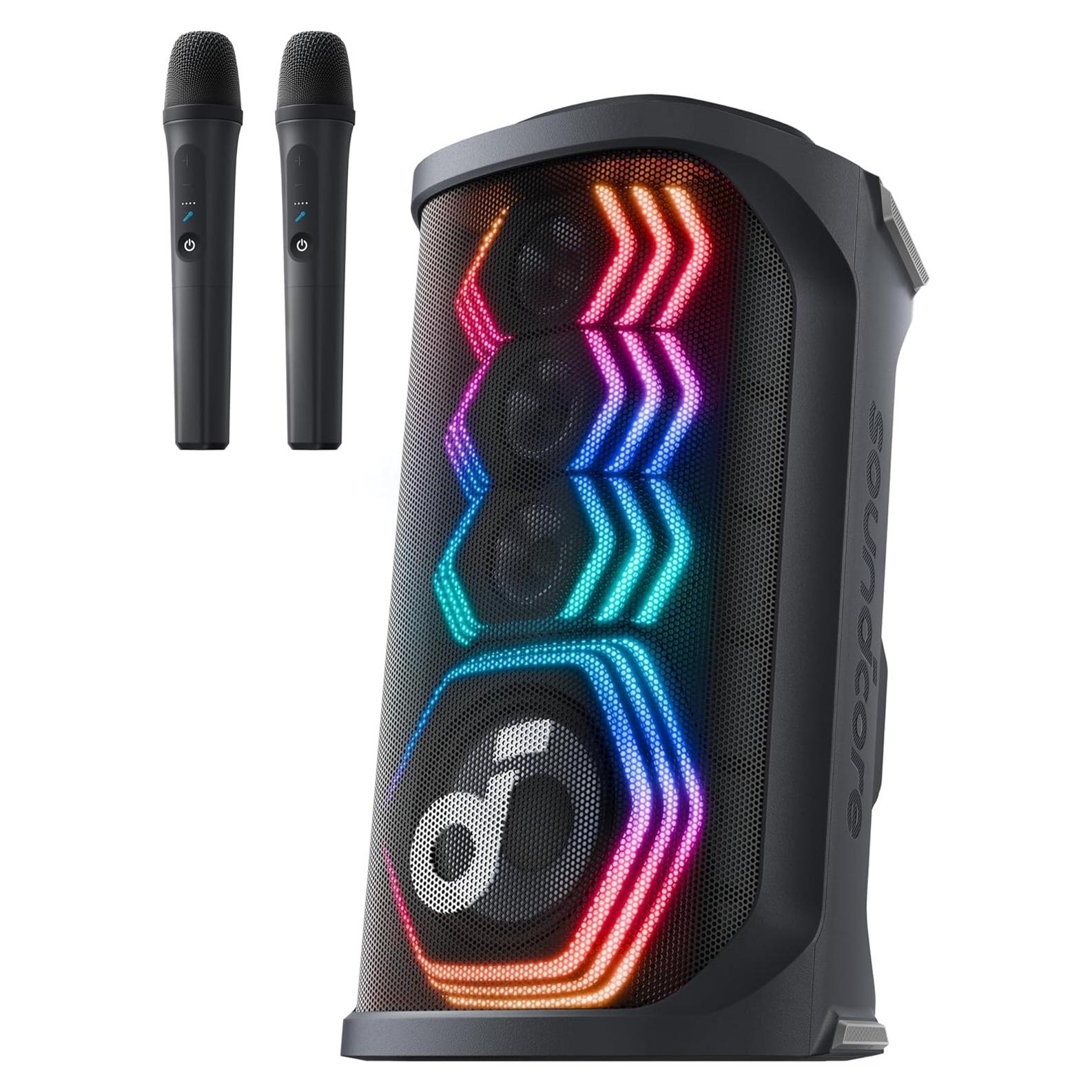 Altavoz de Fiesta Soundcore Rave 3S AI Karaoke 200W Bluetooth