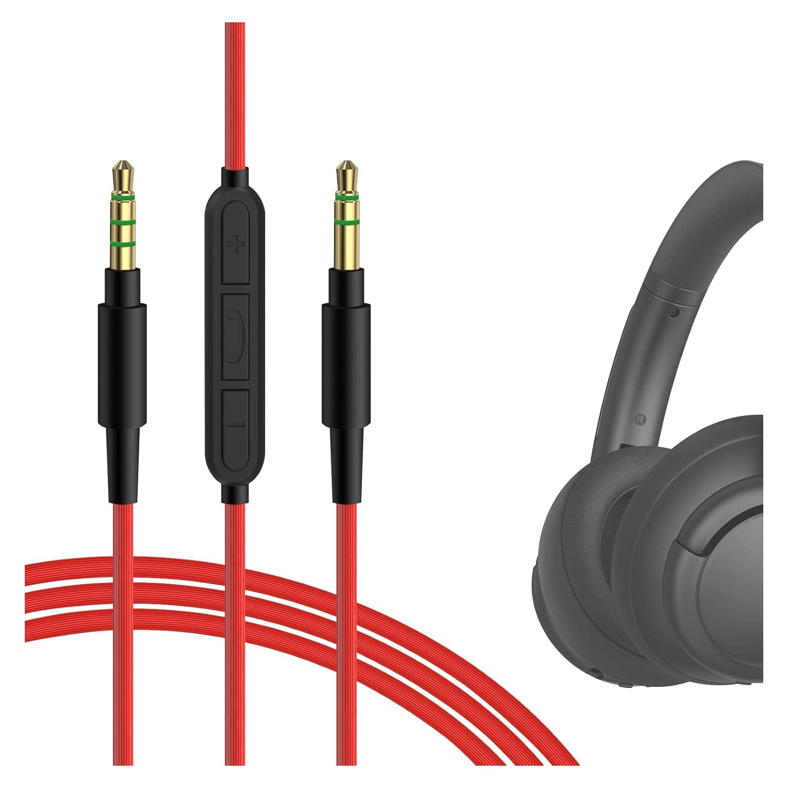 Cable de Audio GEEKRIA 3.5mm con Micrófono y Control para Auriculares