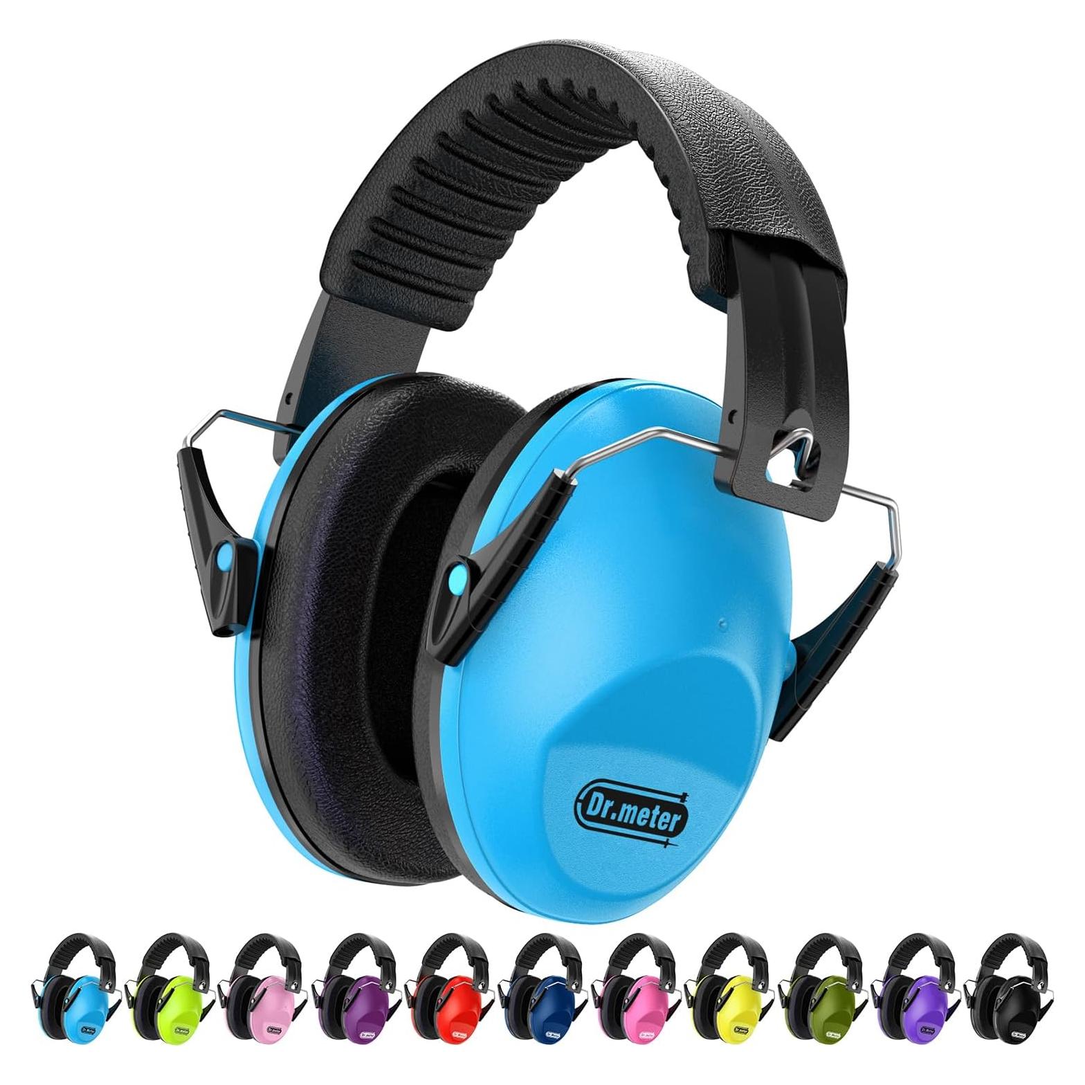 Orejeras Dr.meter para Niños Azul SNR 27.4dB Ajustables