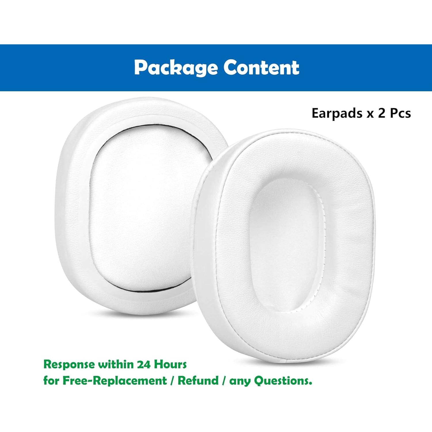 Cojines de Reemplazo para Auriculares Oppo PM3 - Cuero Suave y Espuma Densa