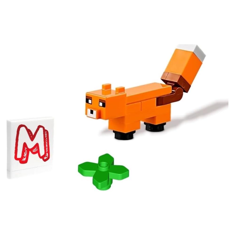 LEGO Minecraft Minifigura Zorro 2,54 cm - Piezas Sueltas