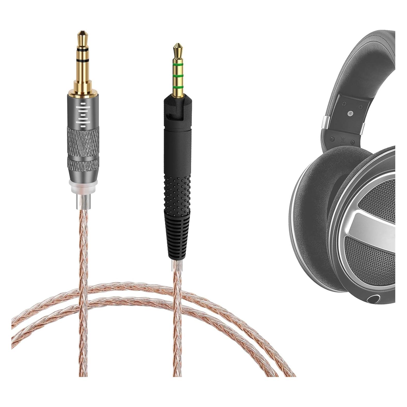 Cable de Reemplazo Geekria 1.2m para Auriculares Sennheiser