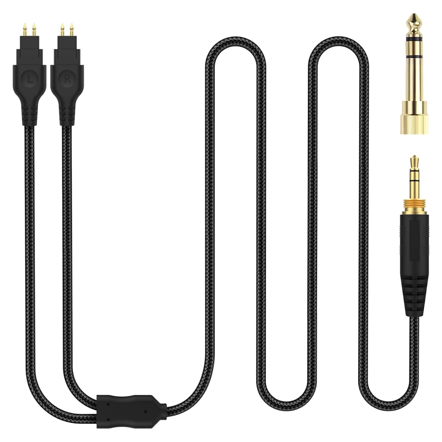 Cable de Reemplazo HD650 Gneinour 2m para Auriculares Sennheiser