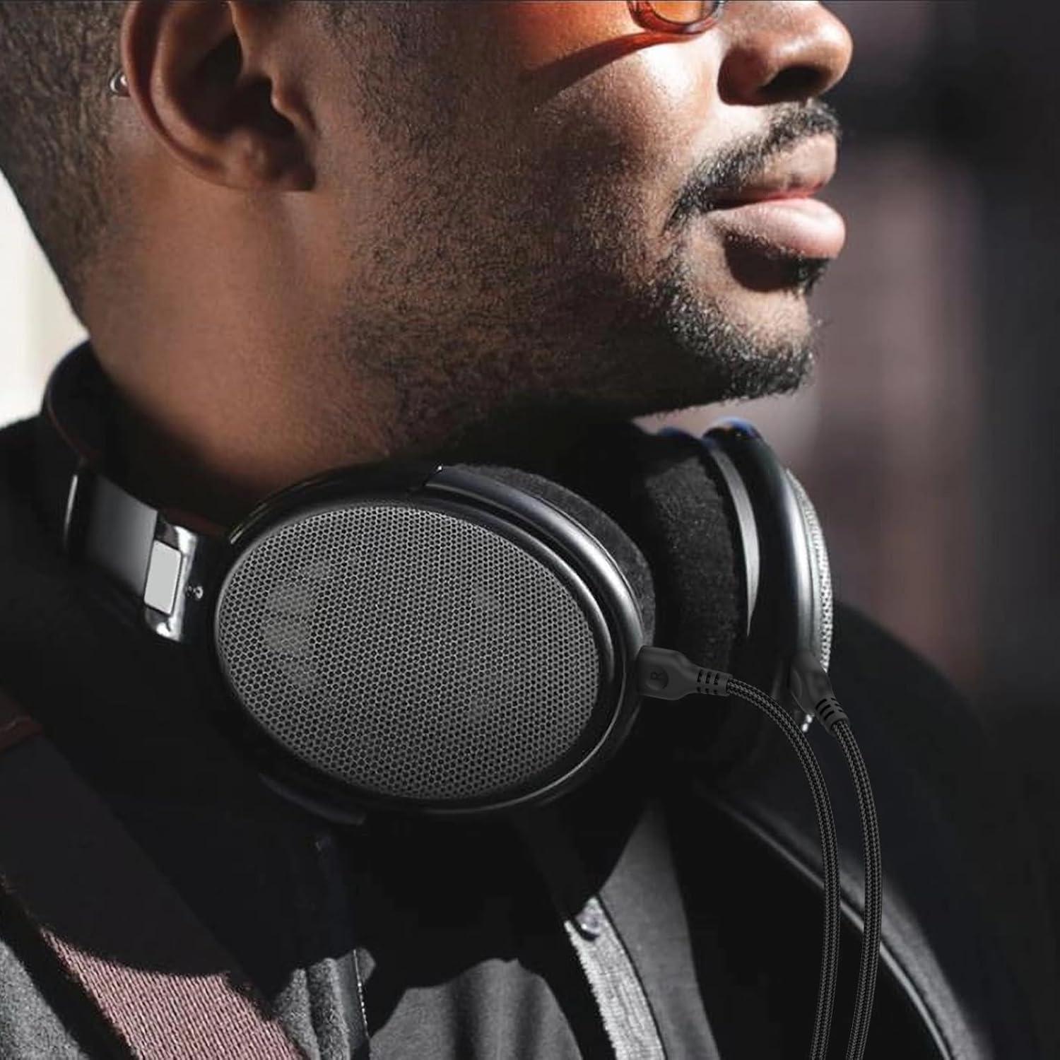 Cable de Reemplazo HD650 Gneinour 2m para Auriculares Sennheiser