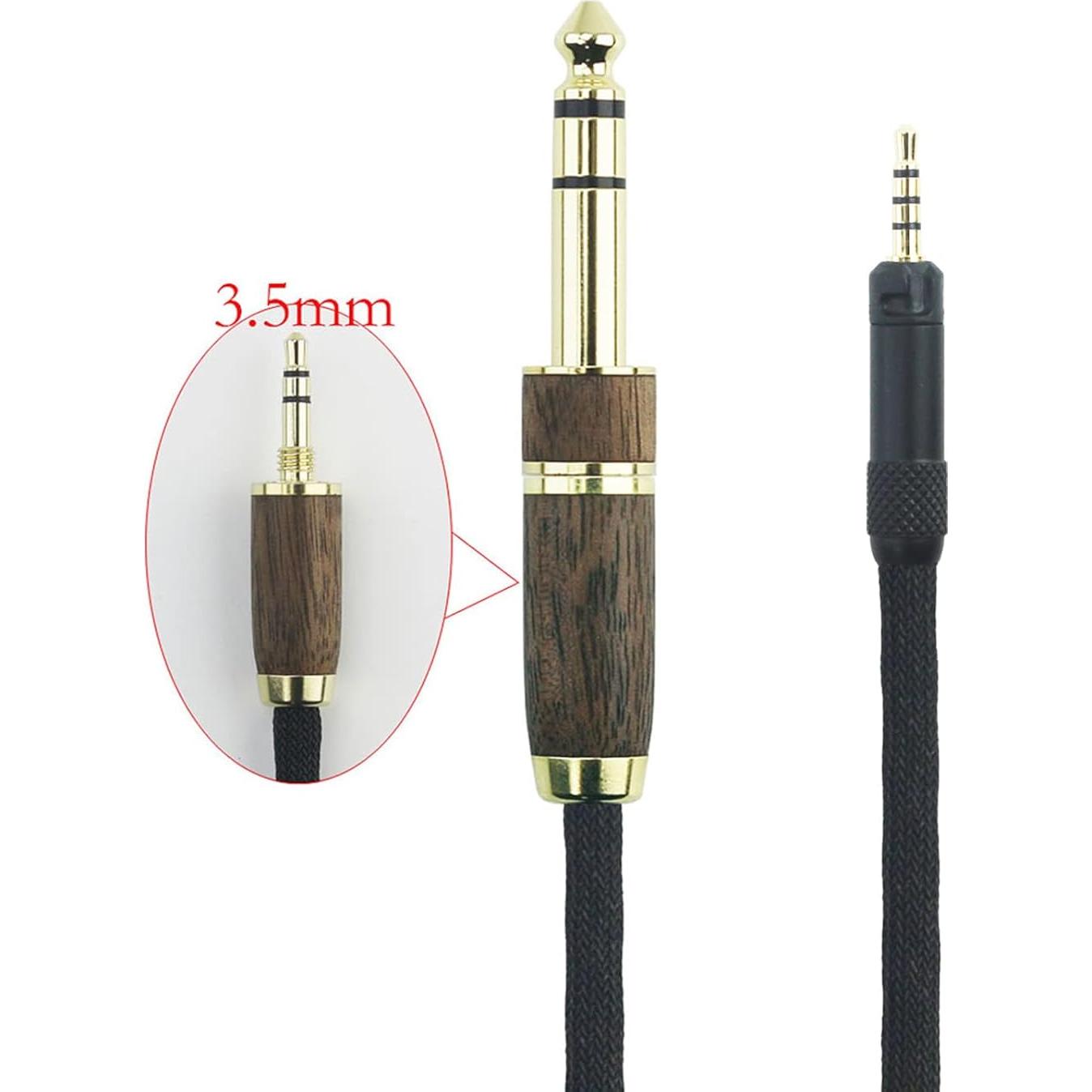 Cable de audio de reemplazo NewFantasia 2m para Sennheiser