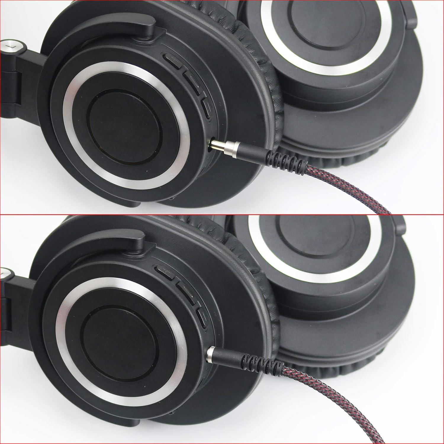 Cable de audio de reemplazo NewFantasia 3m para auriculares Audio-Technica