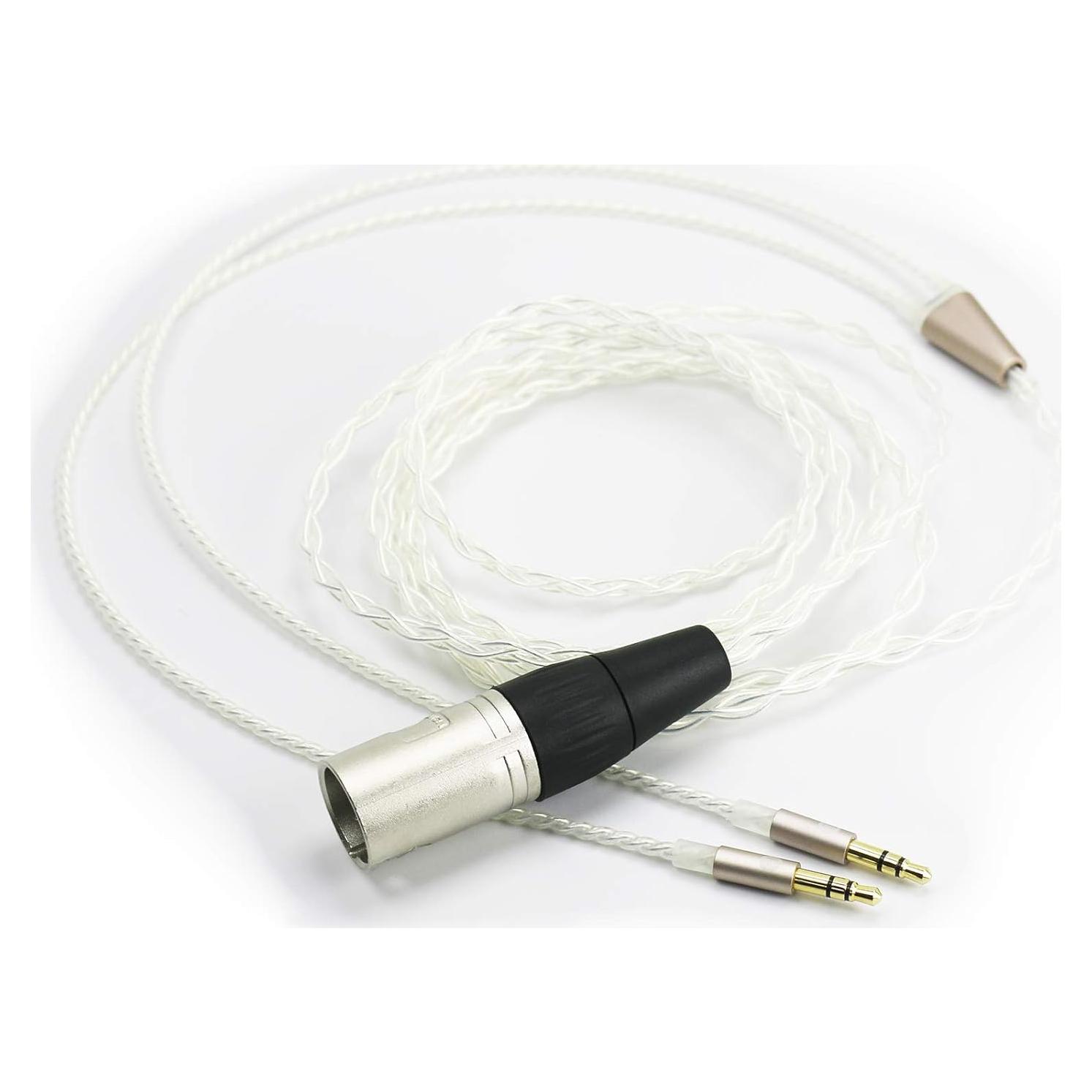 Cable de Reemplazo ABLET 4 Pines XLR Balanceado 2x3.5mm 200cm