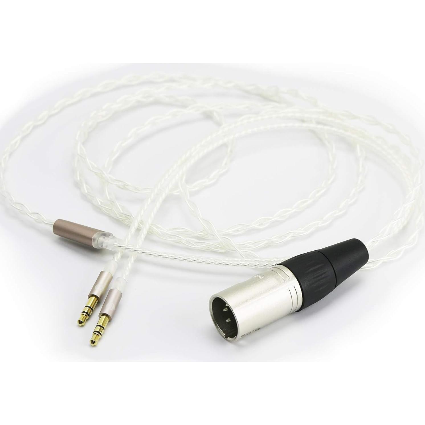 Cable de Reemplazo ABLET 4 Pines XLR Balanceado 2x3.5mm 200cm