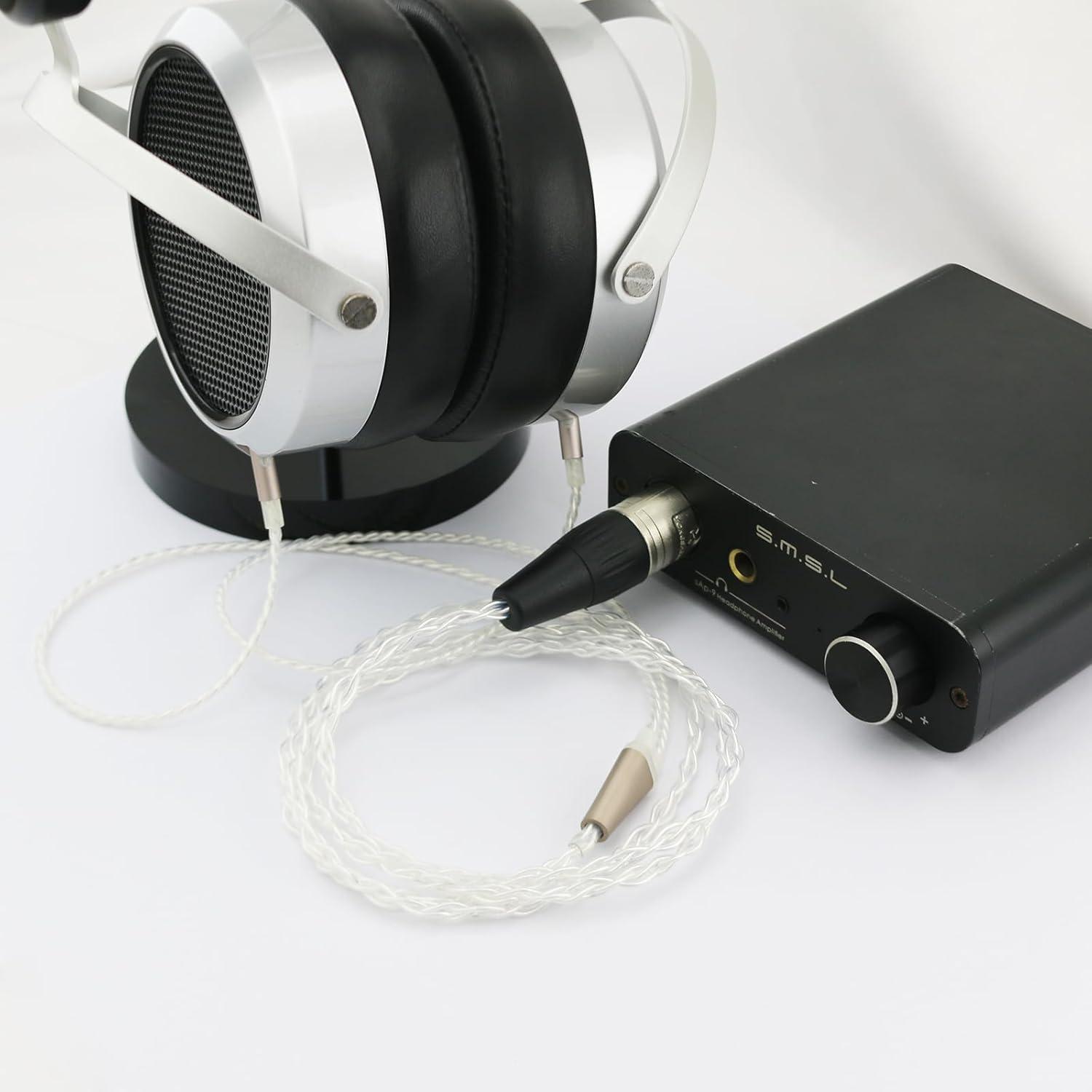 Cable de Reemplazo ABLET 4 Pines XLR Balanceado 2x3.5mm 200cm