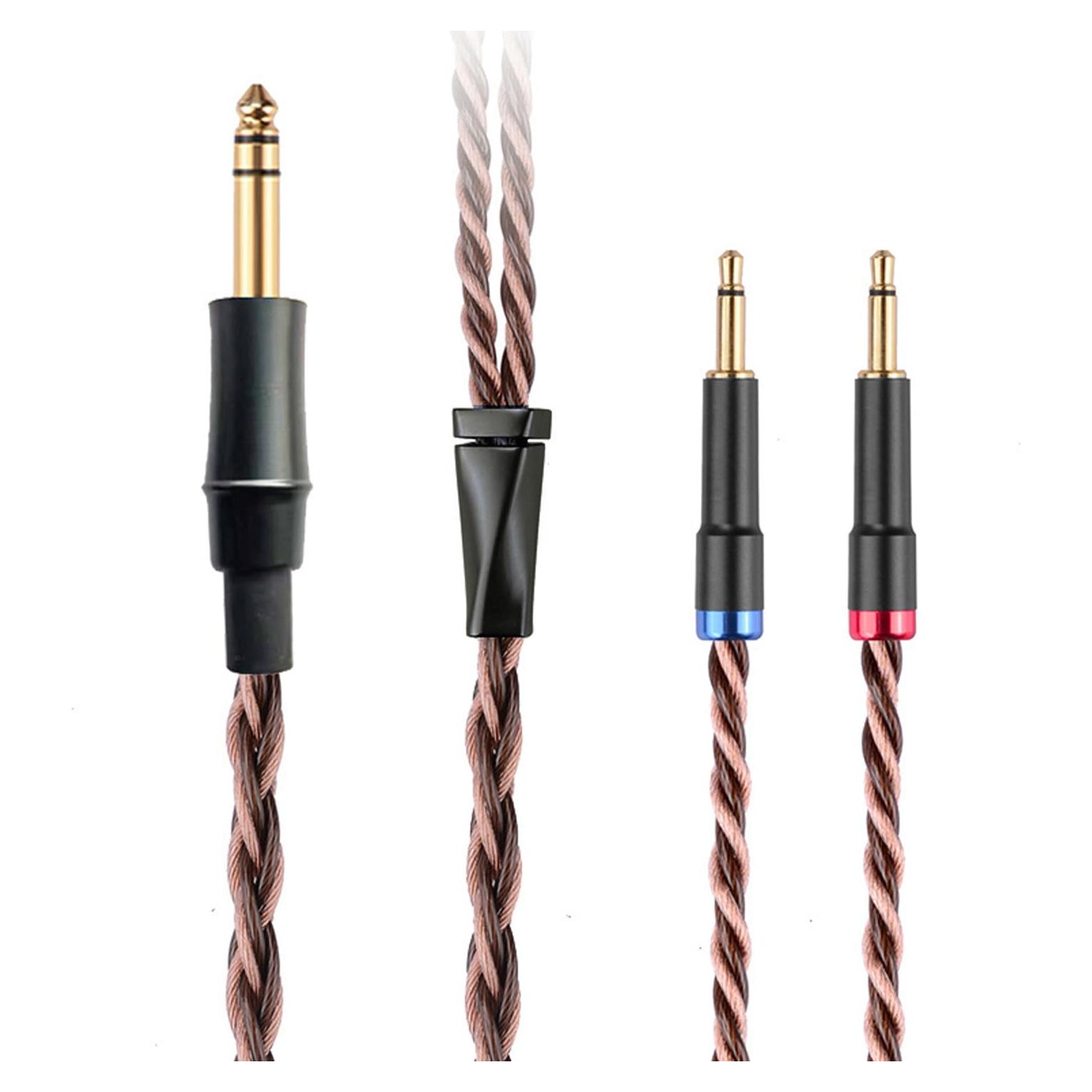 Cable de Cobre OFC 8N Fezzlo 1.98m para Auriculares HiFi
