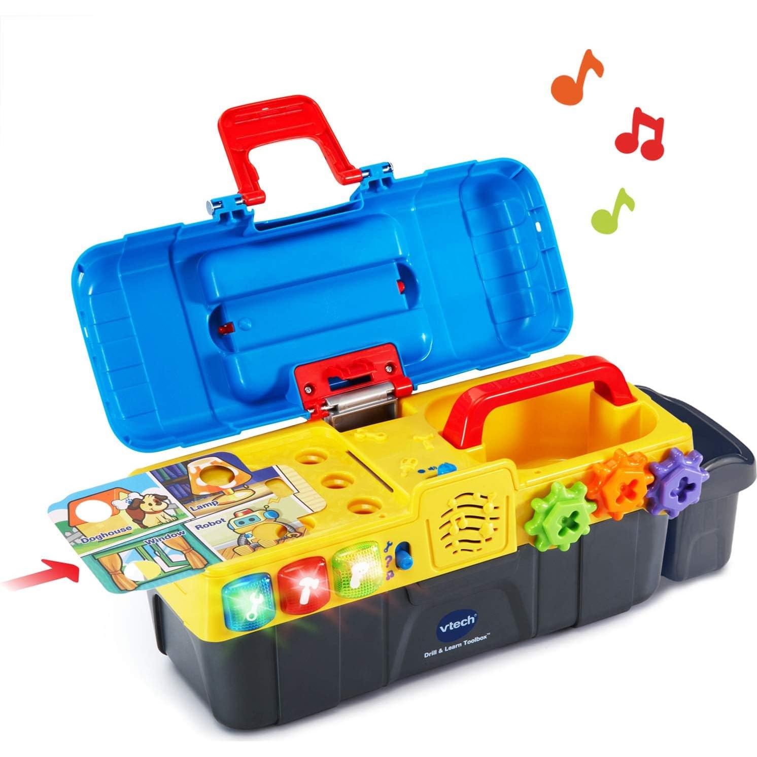 Caja de Herramientas Aprendiendo VTech con Taladro Juguete