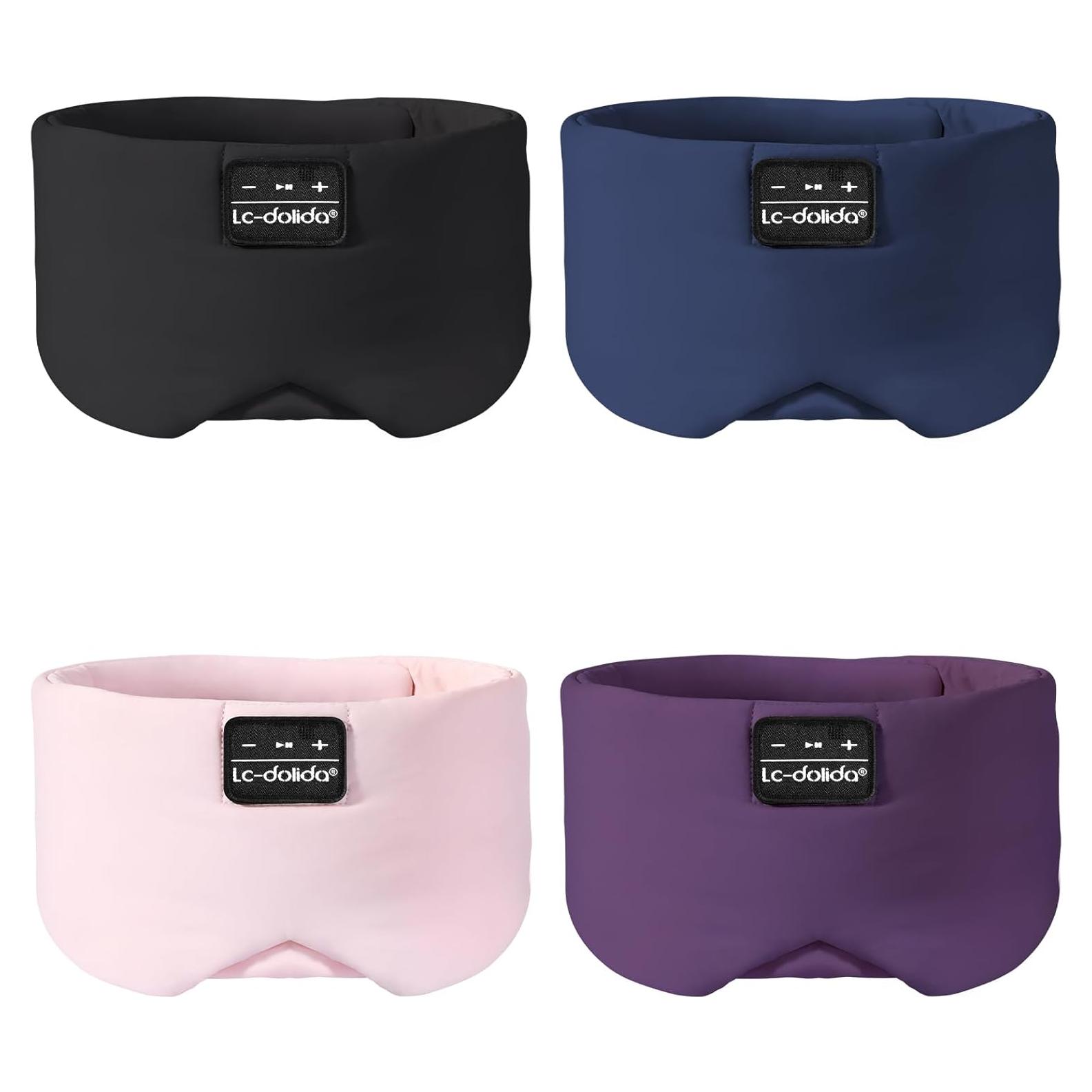 Máscara de Sueño Bluetooth 5.4 LC-dolida con Auriculares