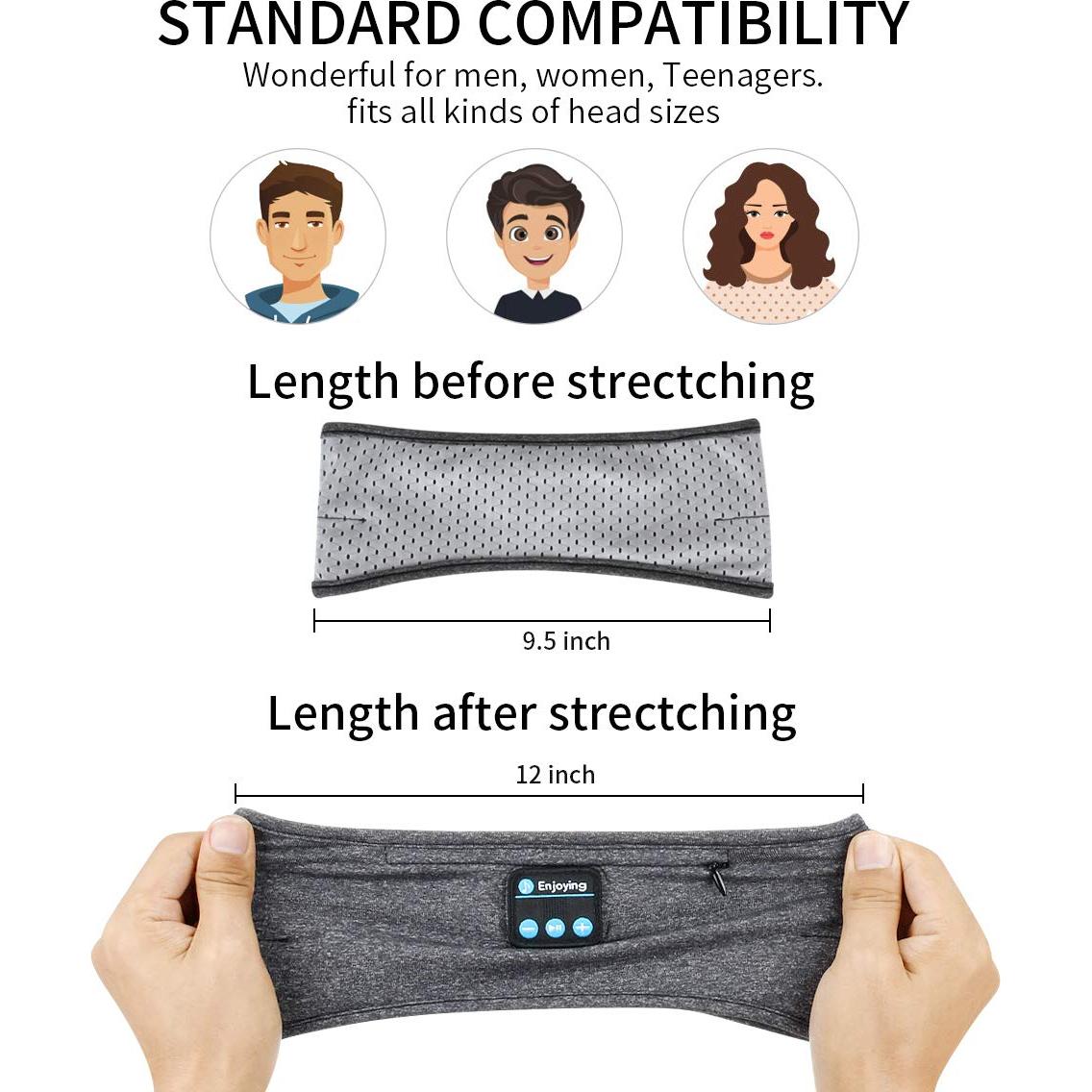 Auriculares Inalámbricos para Dormir ERNSTING Banda Deportiva