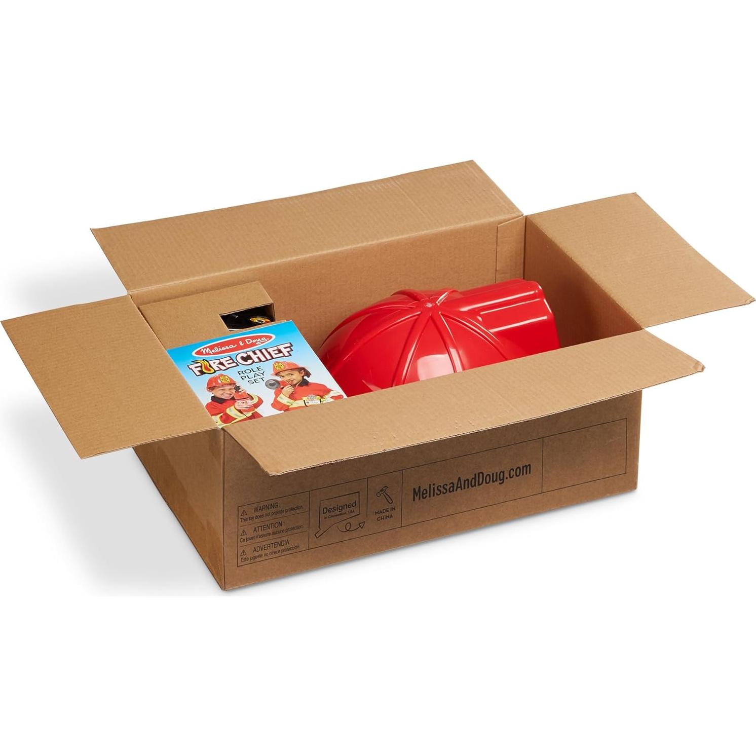 Disfraz de Bombero Melissa & Doug con Accesorios para Niños