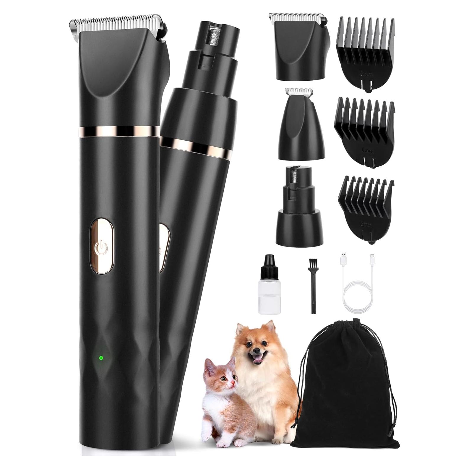 Kit de Aseo 3 en 1 Lexflext para Perros Pequeños Negro