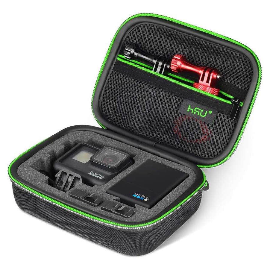 Funda de Transporte HSU para GoPro Hero 12/11/10/9/8/7/6/5 - Compacta y Protectora