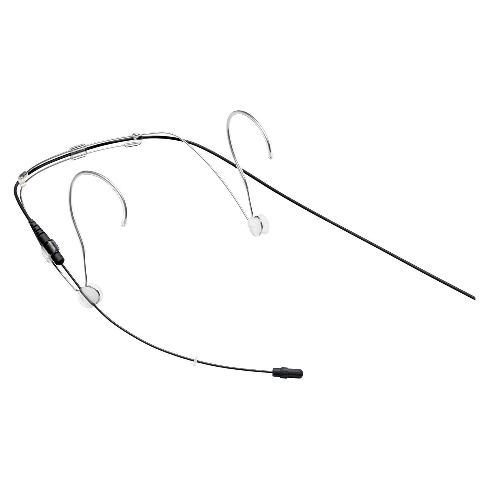 Micrófono de Auricular Omnidireccional Shure DuraPlex Negro