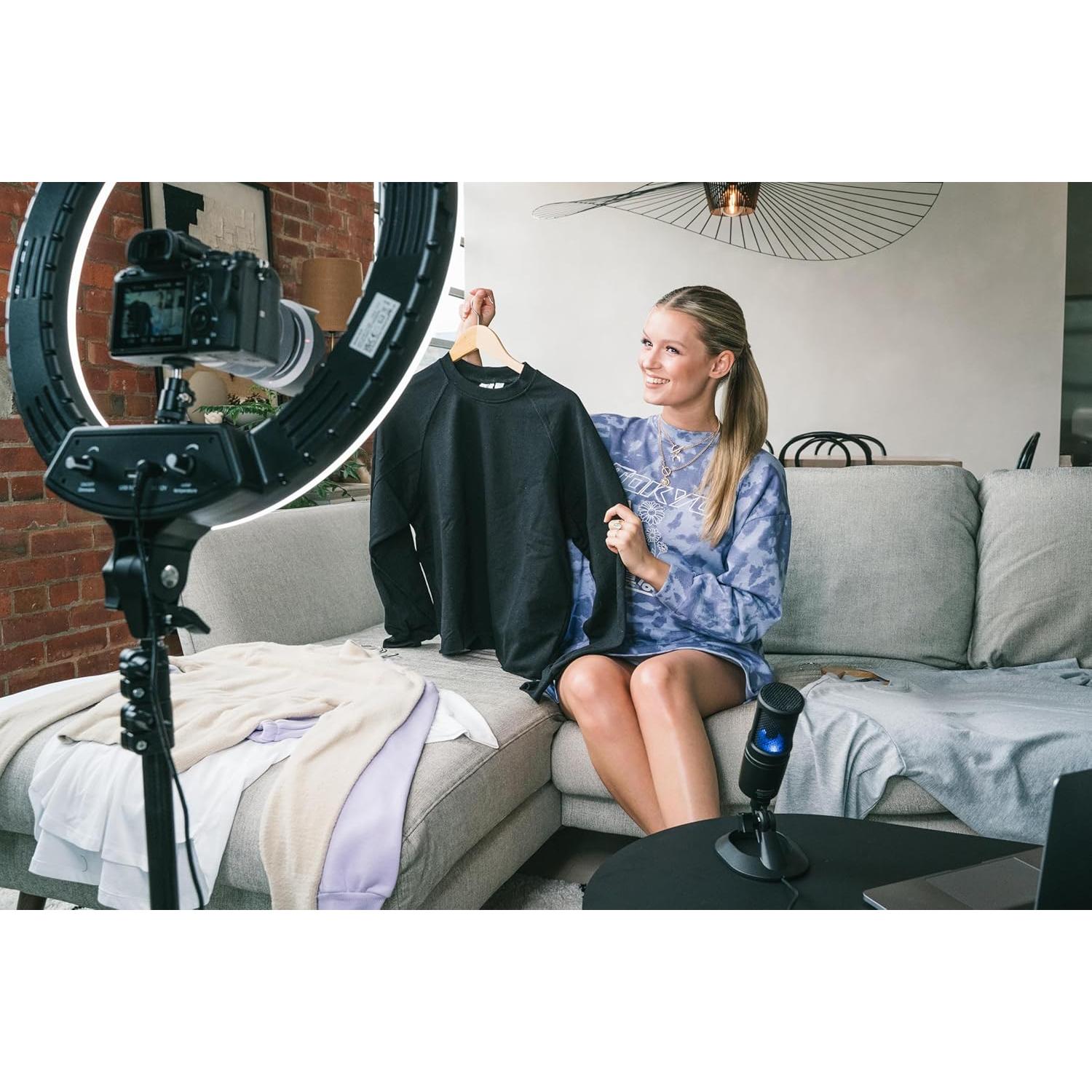 Micrófono USB Audio-Technica AT2020USB-X Cardioide 24-Bit