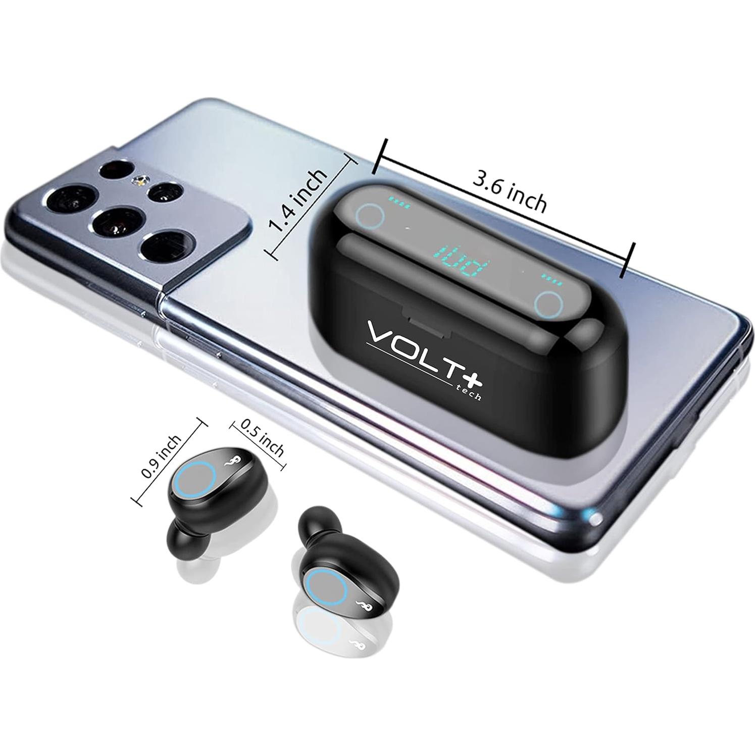 Auriculares Inalámbricos Bluetooth 5.3 Volt Plus F9 IPX7 2000mAh