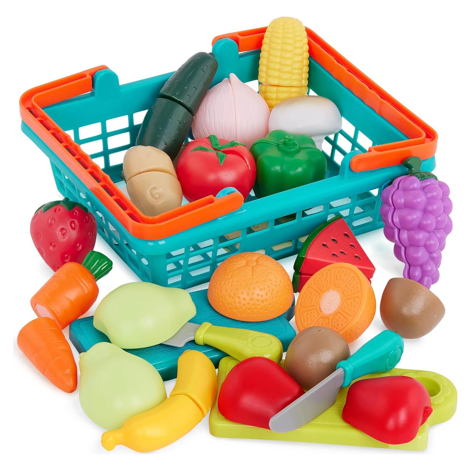 Juego de Comida de Juguete Battat 37 Pcs para Niños 3+