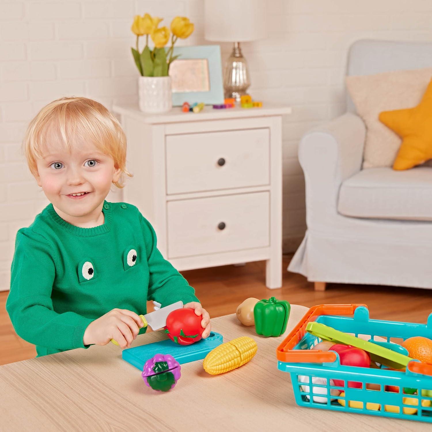 Juego de Comida de Juguete Battat 37 Pcs para Niños 3+