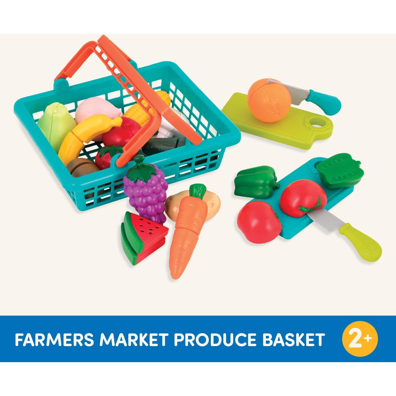 Juego de Comida de Juguete Battat 37 Pcs para Niños 3+