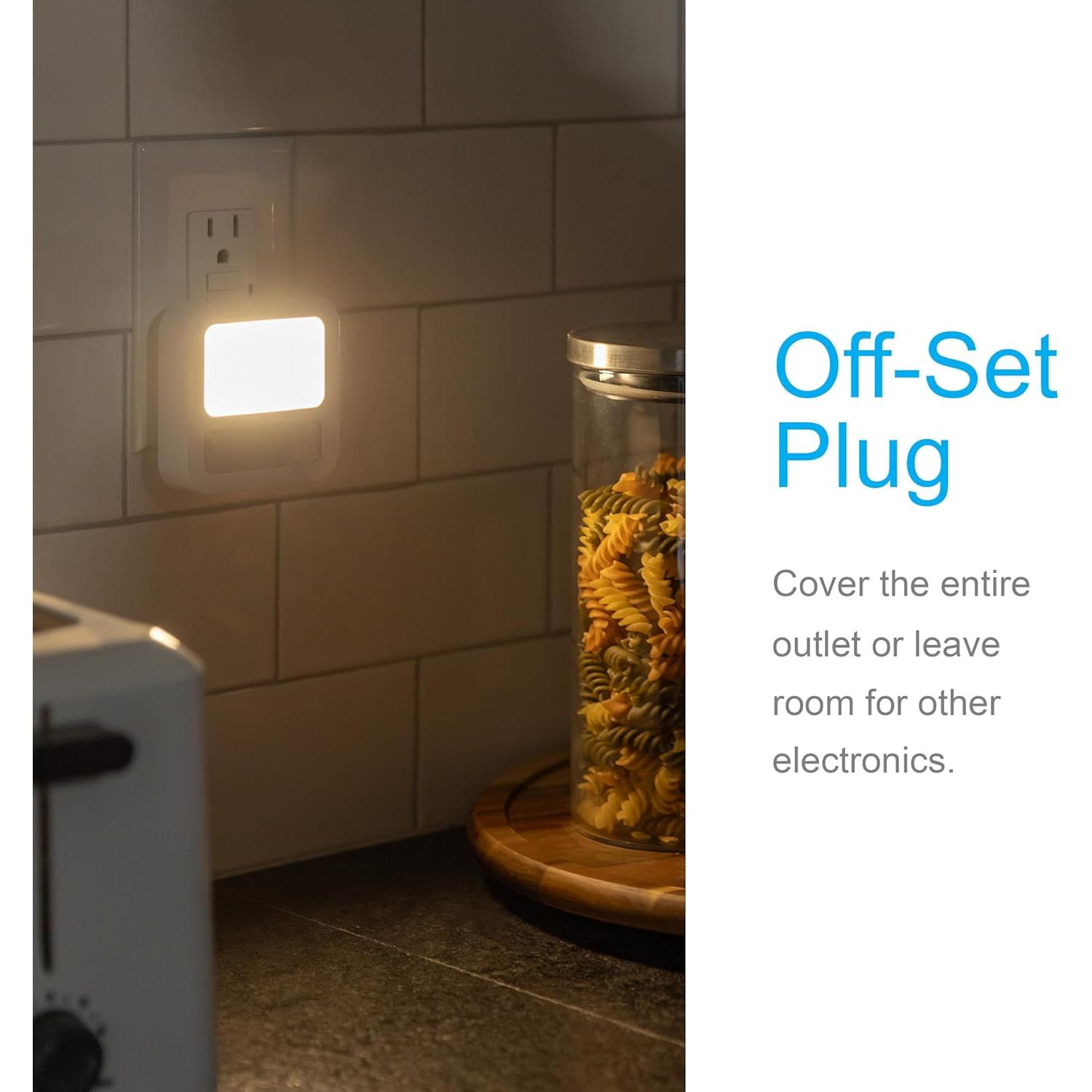 Luz Nocturna LED GE con Sensor de Movimiento 20 Lúmenes