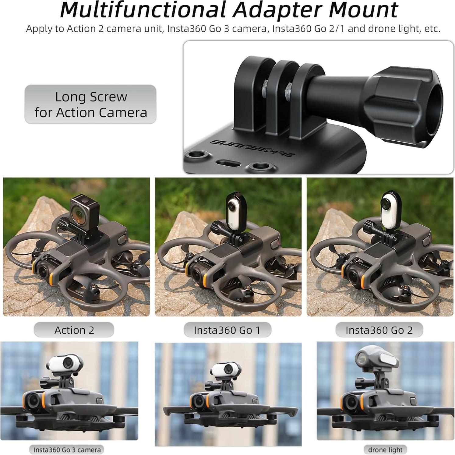 Soporte de Montaje Honlyn para DJI Avata 2 y Cámaras
