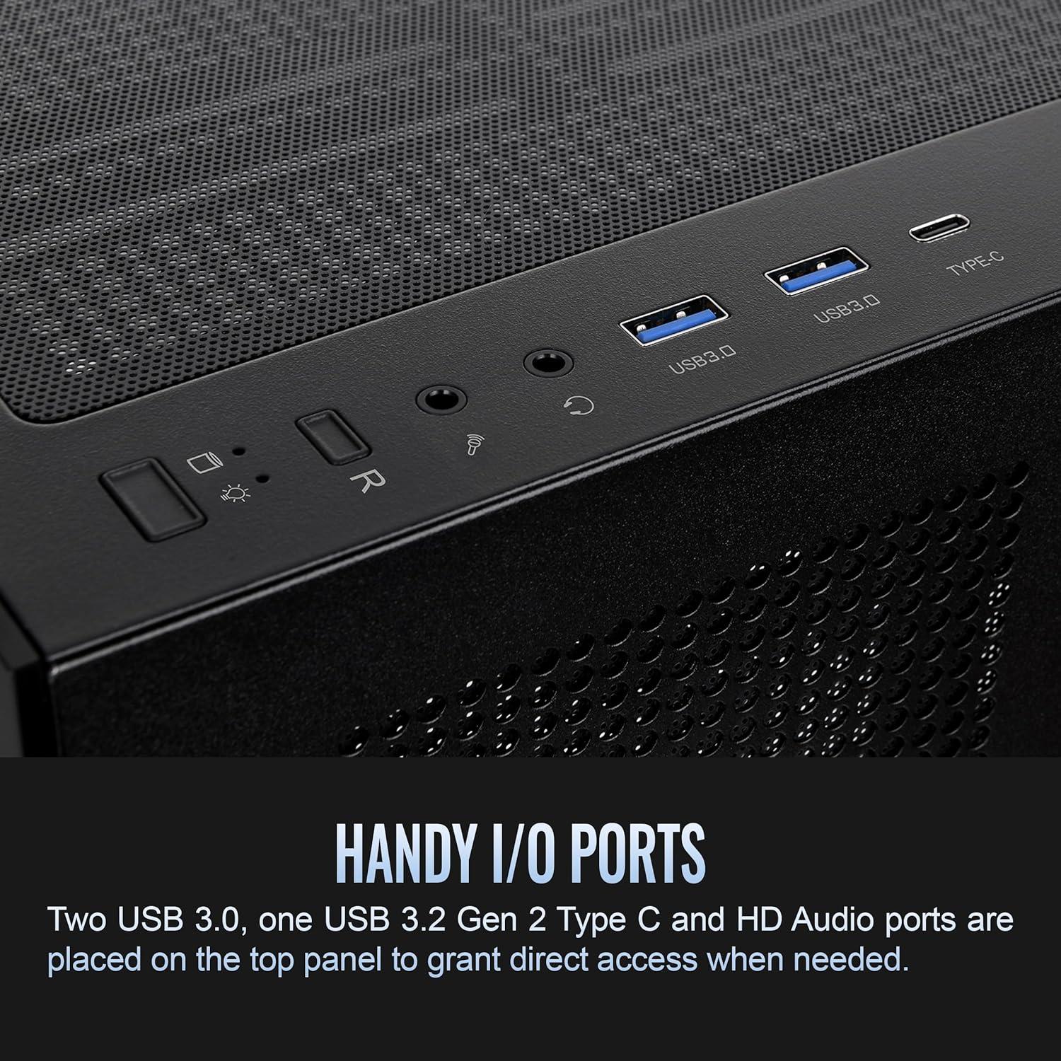 Caja Mid Tower Thermaltake View 270 Plus TG ARGB Negro