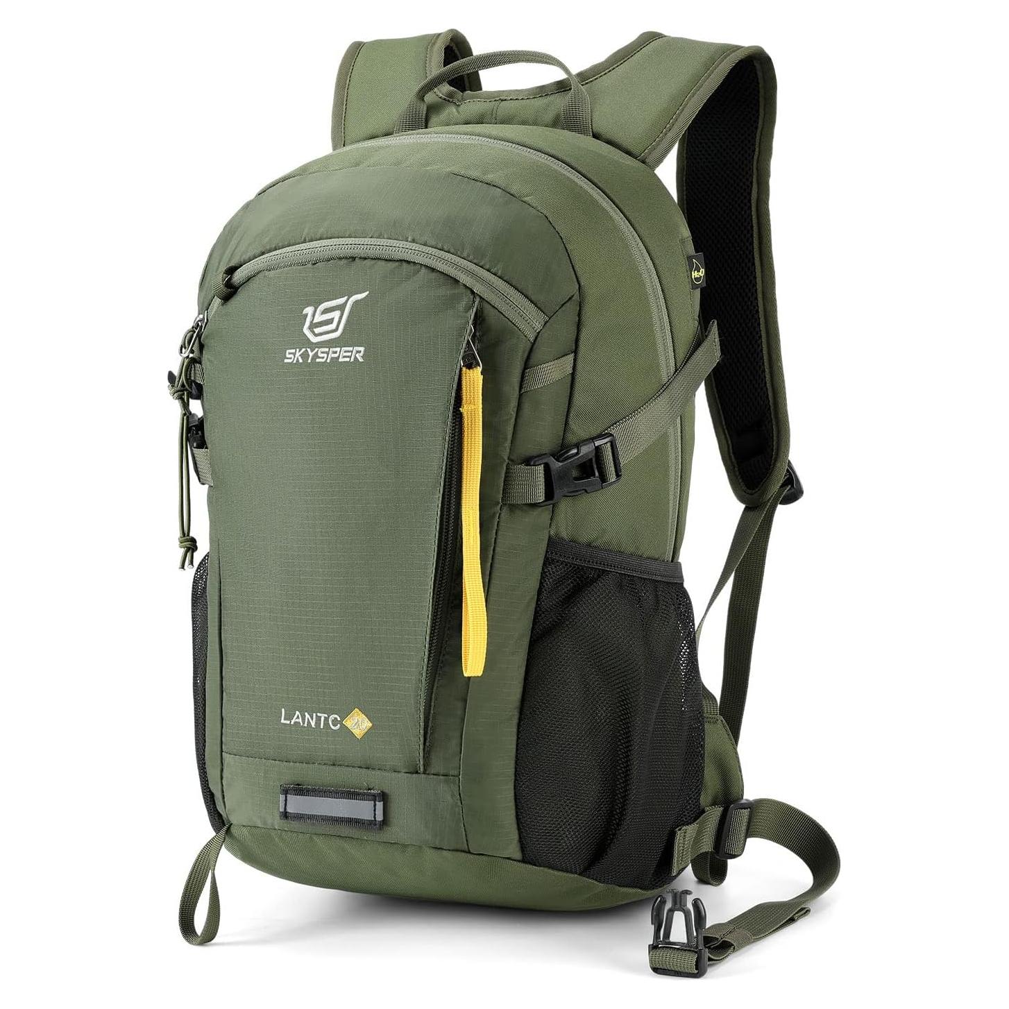Mochila de Senderismo 20L SKYSPER LANTC20 Verde Militar