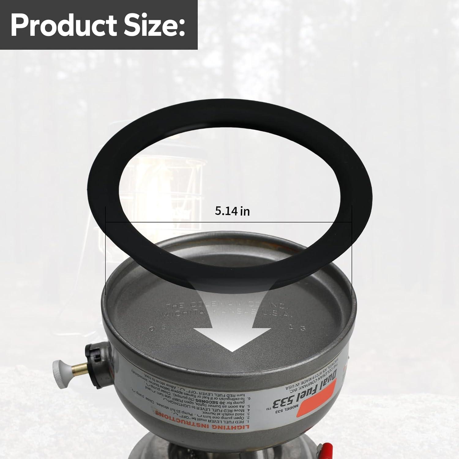 Base de tanque de queroseno de silicona LVACODV para linternas