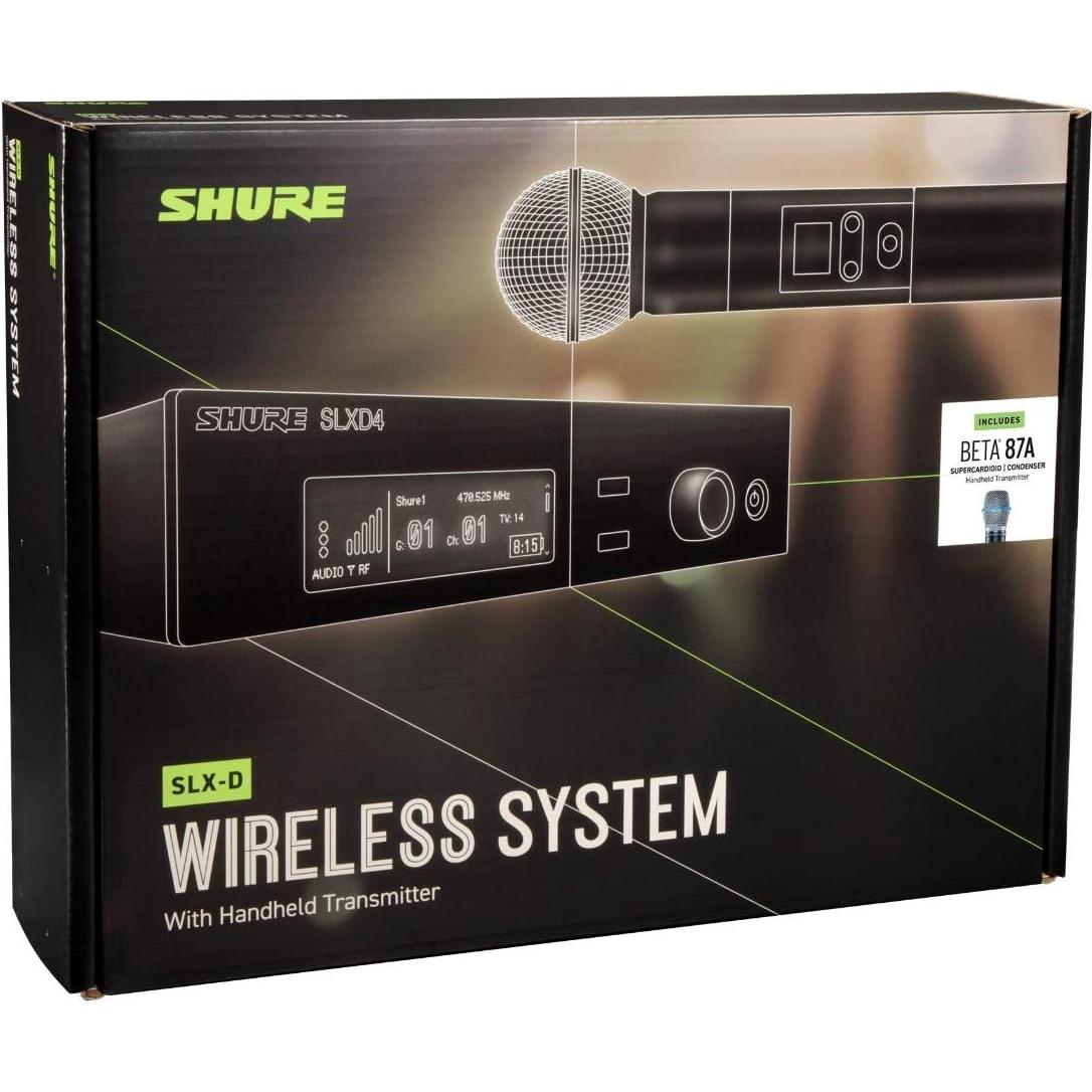 Micrófono Inalámbrico Digital Shure SLXD24/B87A - 24 bits