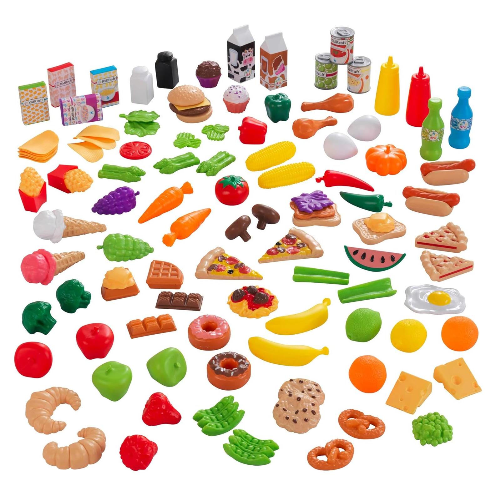 Set de Comida de Juego KidKraft Tasty Treats 115 Piezas