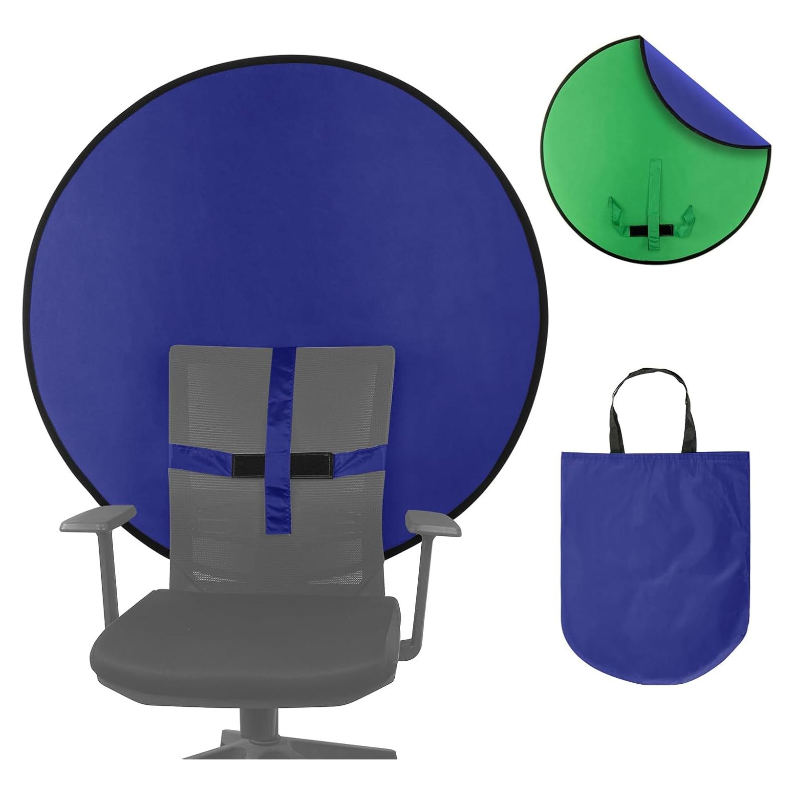 Fondo de Pantalla Chroma Key Cosmos 110 cm Azul Verde Plegable