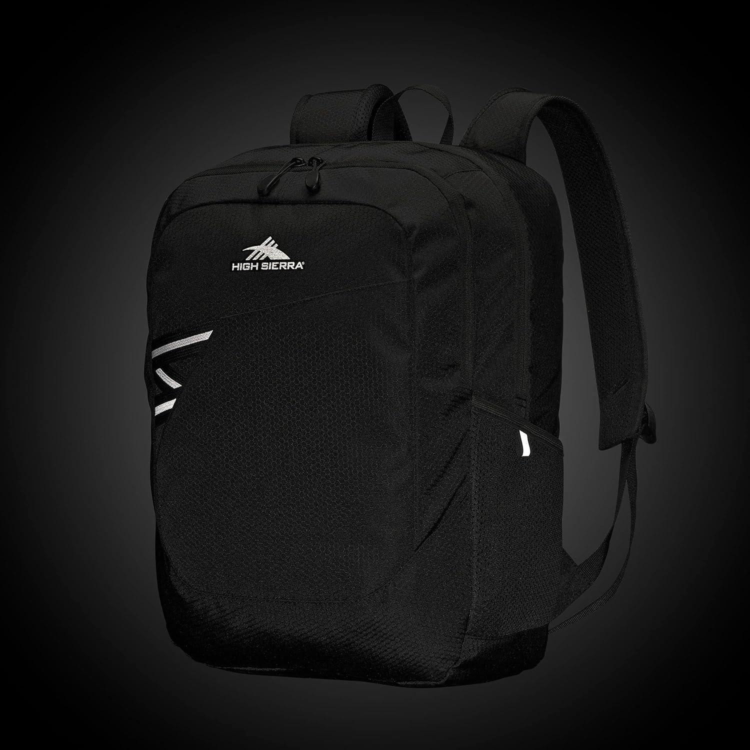Mochila Esencial High Sierra Negra 28L para Laptop 15.6"
