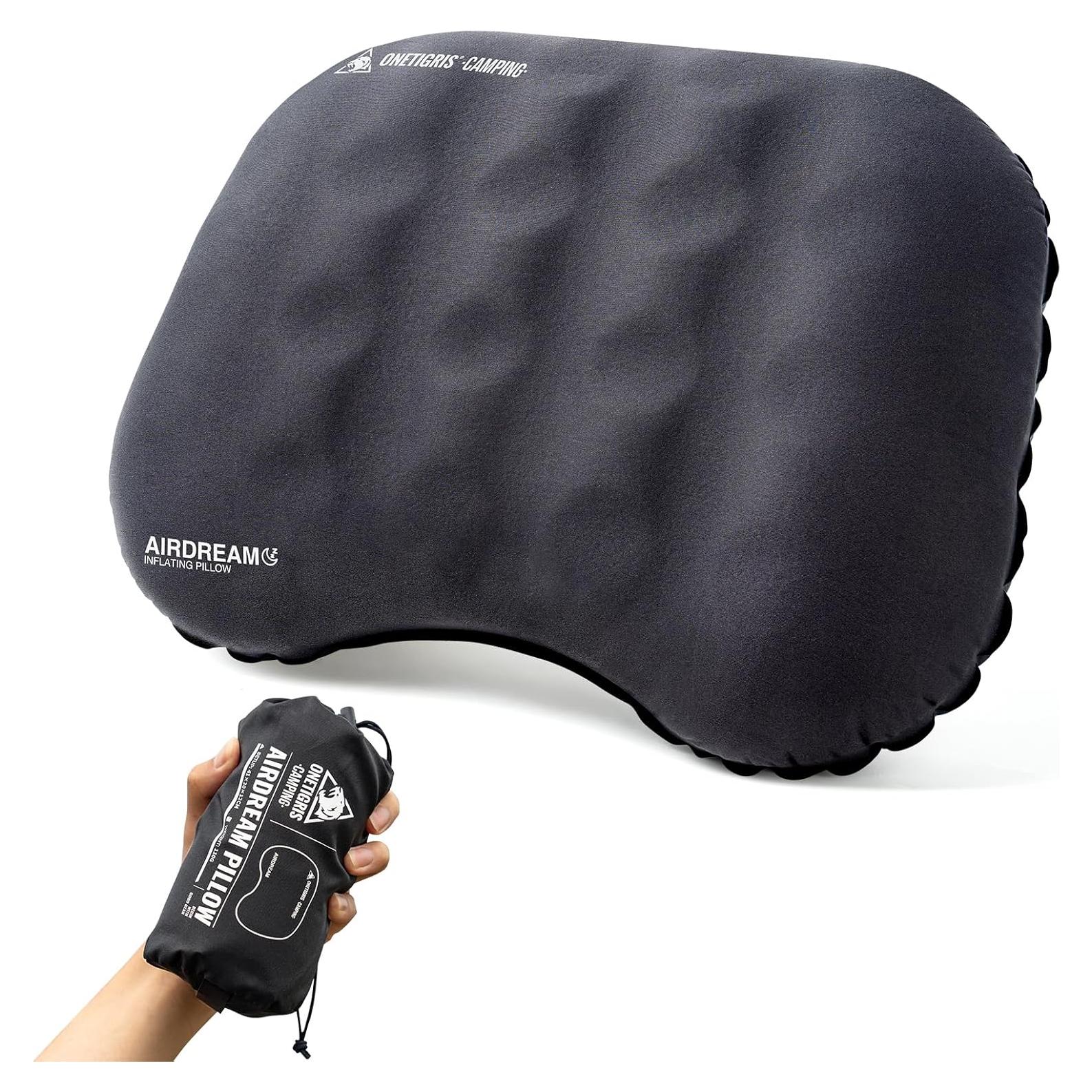 Almohada Inflable de Camping OneTigris Airdream Gris 0.13kg