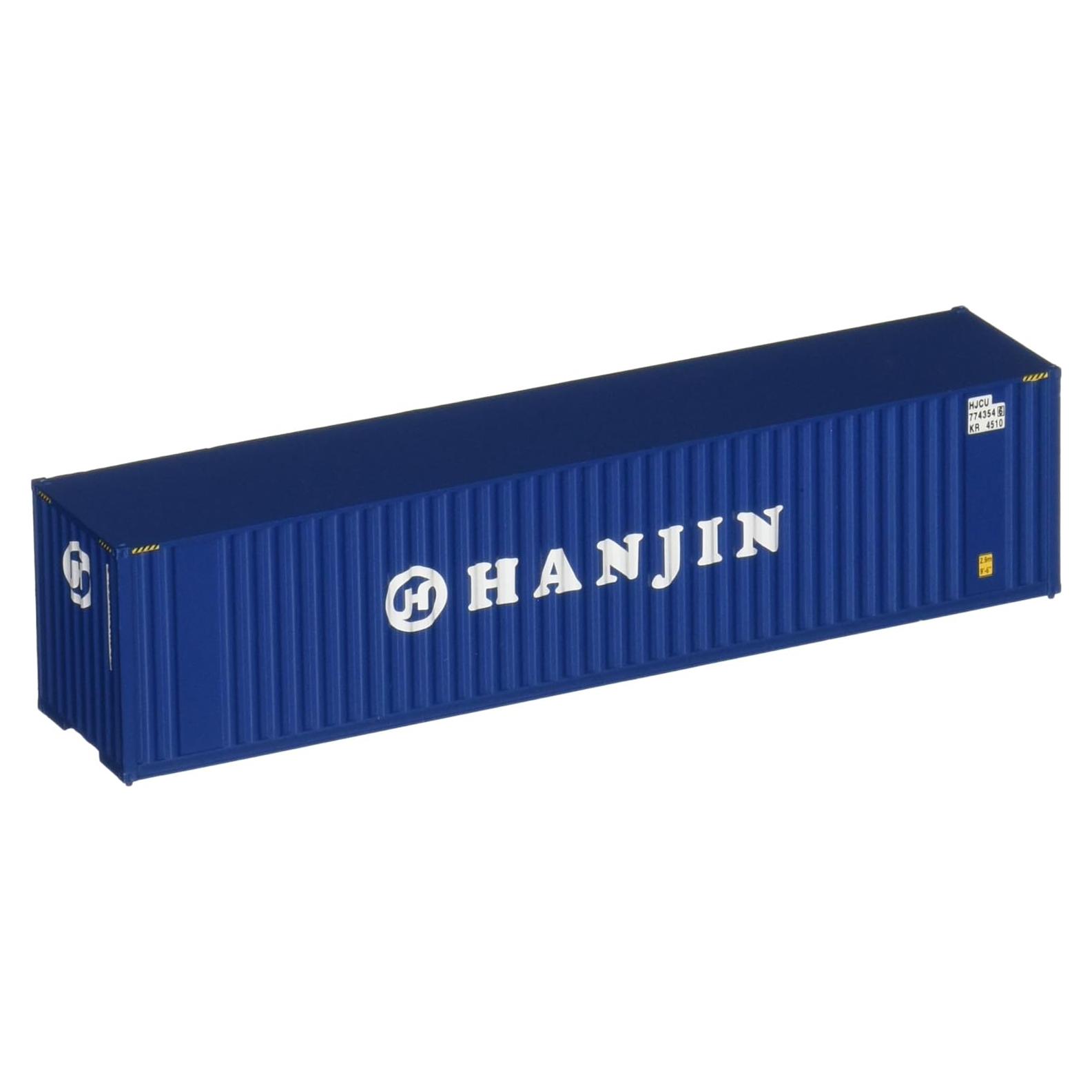Contenedor Corrugado Hanjin 40' HO Walthers 949-8208