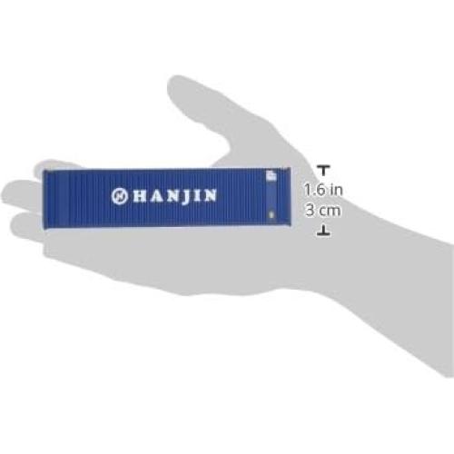 Contenedor Corrugado Hanjin 40' HO Walthers 949-8208