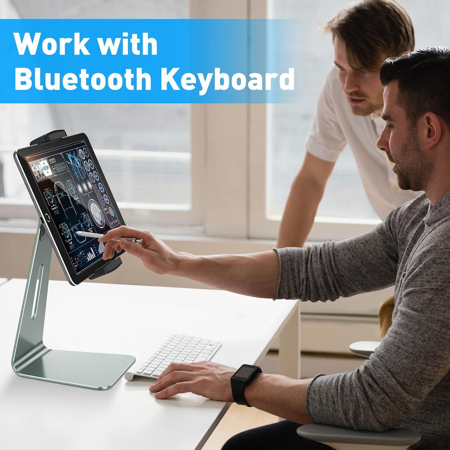 Soporte de Aluminio para Tabletas AboveTEK 7-13" Gris