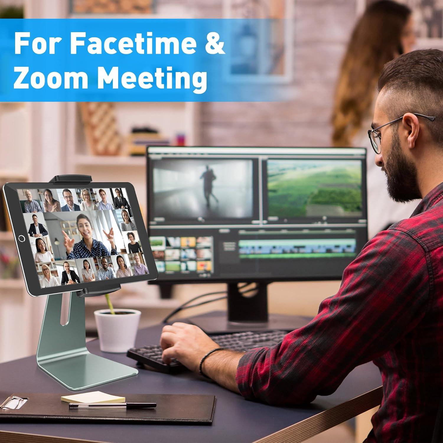 Soporte de Aluminio para Tabletas AboveTEK 7-13" Gris