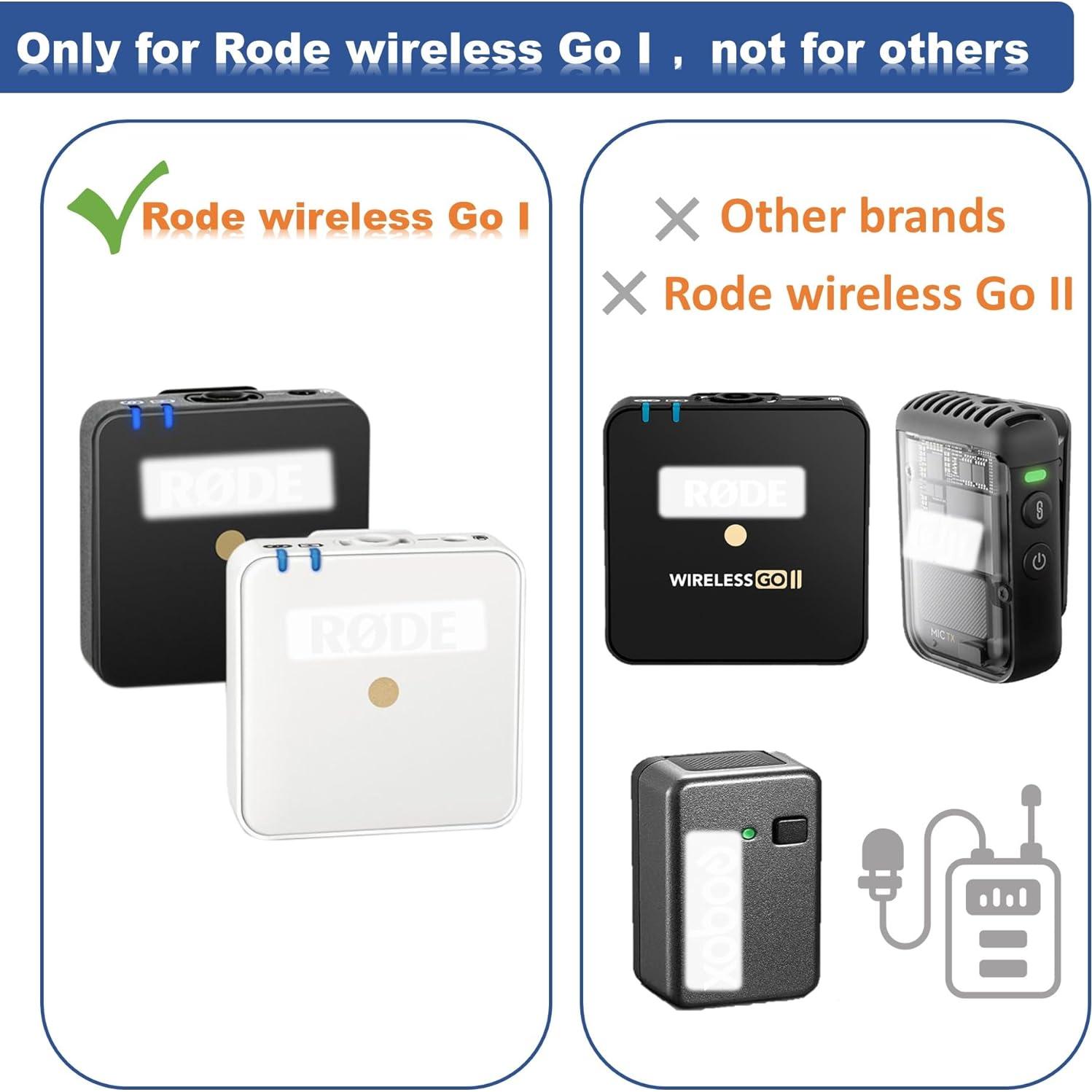 Filtro de Parabrisas para Micrófonos Rode Wireless Go I - 4 Piezas