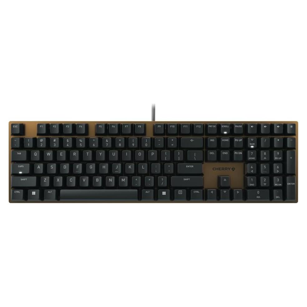 Teclado Mecánico Cherry KC 200 MX2A Marrón - 0.83 kg
