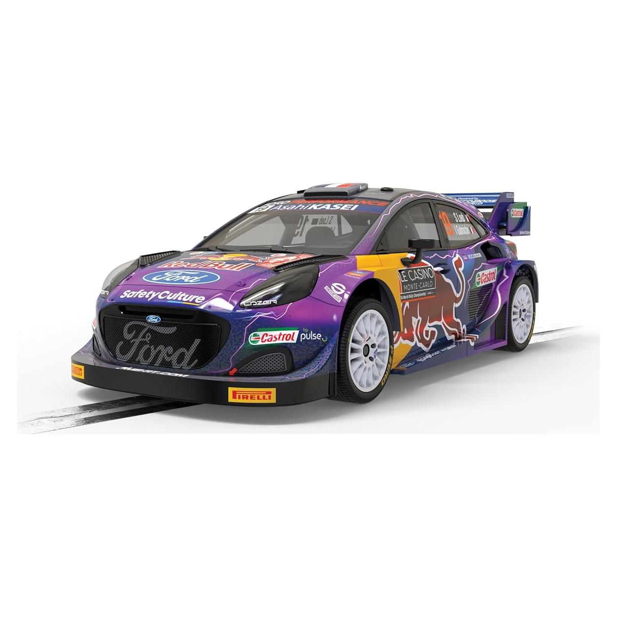 Coche Slot Scalextric Ford Puma WRC 1:32 Redbull #19 Loeb